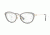Versace VE1244 Progressive Prescription Eyeglasses 1399-53 - Pale Gold/grey Transp Frame