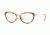 Versace VE1244 Progressive Prescription Eyeglasses 1400-53 - Pale Gold / Havana Frame