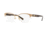 Versace VE1255B Bifocal Prescription Eyeglasses, 52mm, Brown, VE1255B-1434-52-BI