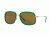 Versace VE2173 Sunglasses 139073-60 - Pale Gold Green Frame, Brown Lenses