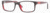 Versace VE3154 Eyeglass Frames 955-5217 - Havana / Red Frame
