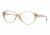 Versace VE3161 Single Vision Prescription Eyeglasses 617-5115 - Transparent Brown Frame