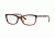 Versace VE3186 Single Vision Prescription Eyeglasses 5077-54 - Amber Havana/havana Frame
