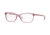 Versace VE3186 Single Vision Prescription Eyeglasses, 54mm, Transparent Violet, VE3186-5279-54-SV