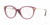 Versace VE3251B Progressive Prescription Eyeglasses, 52mm, Transparent / Plum, VE3251B-5220-52-PRO