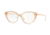 Versace VE3262BA Prescription Eyeglasses 5215-54 - Transparent Brown Frame
