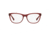 Versace VE3263B Prescription Eyeglasses, 52mm, Transparent / Red, VE3263B-5290-52-SV