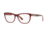 Versace VE3263B Prescription Eyeglasses, 52mm, Transparent / Red, VE3263B-5290-52-SV