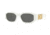 Versace VE4361 Sunglasses 401/87-53 - White Frame, Grey Lenses