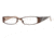 Versus VR 7063 Eyeglasses Styles Dark Brown Frame w/Non-Rx 52 mm Diameter Lenses
