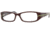 Versus VR8059-573-5215 Rx Prescription Eyeglasses Top Brown On Transparent Gray Frame