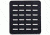 Vertx MAP Quad Adaptor Panel, Black, F1 VTX5130 BK