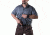 Vertx Men's  Weapon Guard Short Sleeve Assessor Polo, Heather Grey, Small F1 VTX1450 HGY SMALL