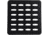 Vertx Velcro Onewrap Quad Molle Adapter Panel, Black VTX5130BK