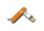 Victorinox Swiss Army 4 6171 28g4 Victorinox Slim Flight 4 Gb Orange Alox