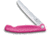 Victorinox Swiss Classic Fld Paring Pnk Folding Knife, Round tip blade, Pink polypropylene handle, 6.7836.F5B