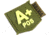 Viktos Bloodtype Mini Moralpha Patch, A Positive, Ranger/Glow, 1in x 1in, 2004801