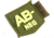 Viktos Bloodtype Mini Moralpha Patch, AB Negative, Ranger/Glow, 1in x 1in, 2004806