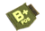Viktos Bloodtype Mini Moralpha Patch, B Positive, Ranger/Glow, 1in x 1in, 2004803