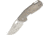 Viper Odino Framelock Titanium Folding Knife, Titanium, V5918TI