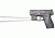 Viridian Reactor Tactical Light for S&amp;W M&amp;P Shield, with ECR and Radiance with Hybrid Belt Holster, RTL-Shield