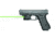 Viridian Universal Sub-Compact ECR Green Laser w/ Tactical Light, Black, Ambidextrous, C5L