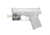 Viridian Universal Sub-Compact ECR Green Laser w/ Tactical Light, Black, Ambidextrous, C5L