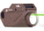 Viridian Weapon Technologies C5L Universal Green Laser and 650 Lumen Tactical Light w/ Rechargeable Battery, INSTANT-ON and SafeCharge Power Bank, FDE, 930-0055