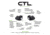 Viridian Weapon Technologies CTL Custom 580 Lumen LED Tactical Light w/ INSTANT-ON &amp; SafeCharge Power Bank, Lithium Ion, Black, 930-0043