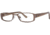 Visions 171 Eyeglass Frames - Frame Brown/Plaid, Size 48/17mm VIVISION17102