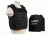 Vism 2963 Series Expert Plate Carrier includes two BPC1012 PE Ballistic Hard Plates, Black BPCVPCVX2963B-A