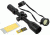 Vism 3-9X42 Rifle Scope With Integrated Red Laser/Black with Mil-Dot Reticle VSFLRBM3942G