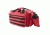 VISM Competition Range Bag w/ Zippered Compartments, Red w/Black Trim CVCRB2950R