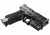 Vism Compact Pistol Green Laser with Strobe, Black VAPRLSMCG