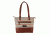 Vism Concealed Carry Printed Tote Bag, Brown, BWK003