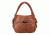 Vism Concealed Carry Quilted Hobo Bag/BROWN, Brown, BWD003