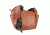 Vism Concealed Carry Quilted Hobo Bag, Brown w/Black, Large, BWM003