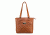 Vism Concealed Carry Quilted Tote Bag, Brown, BWH003