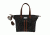Vism Concealed Carry Satchel Bag, Black w/Brown, BWE002