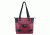 Vism Concealed Carry Satchel Bag, Black w/Burgundy, Small, BWI002