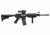 EDEMO VISM DUO 4X34mm with Offset Green Dot - LEFT Hand VDUO434DGBLH, EDEMO3
