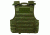 VISM Vism Expert Plate Carrier Vest, Green, Extra Small, CVPCVXC2963G