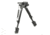Vism KPM Spring Loaded Aluminum Bipod,Black w/Keymod/Mlok/Picatinny Mounting System, VBKPM