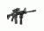 VISM Quick Release Vertical Grip with LED Light/Laser, Gen II, Black VAQVGFLGV2