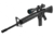 VISM Safari Series 2.5, 10X50 Rifle Scope/Red And Green Illum./Cross Plex Reticle, Green Lens, Black VSAFS251050G