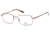 Viva VV0325 Eyeglass Frames - Matte Light Brown Frame Color