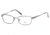 Viva VV0326 Eyeglass Frames - Matte Gun Metal Frame Color