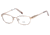 Viva VV0326 Eyeglass Frames - Matte Light Brown Frame Color
