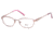 Viva VV0326 Eyeglass Frames - Matte Pink Frame Color