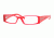 Vogue VO2557B SV Prescription Eyeglasses, Striped Red Frame / 51 mm Prescription Lenses, 1644-5115